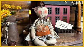 Making A Primitive Doll ~ Autumn