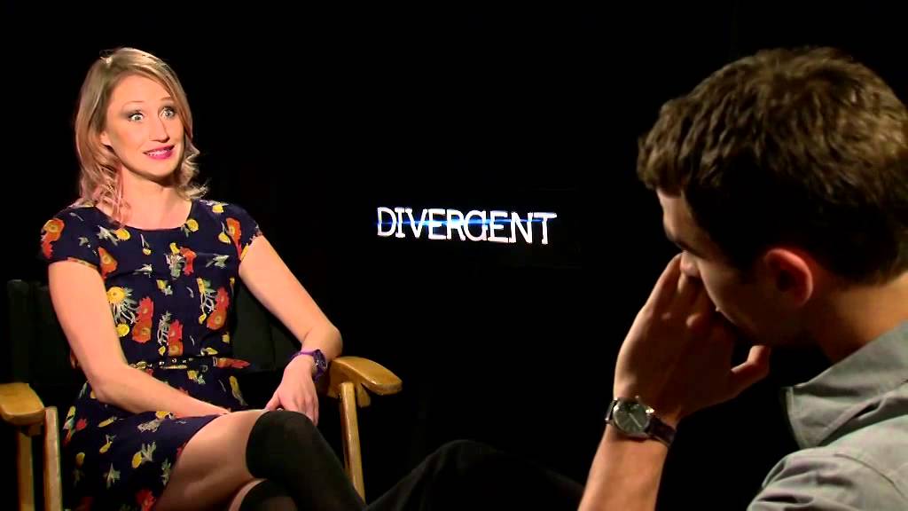 celebrity family feud What were the Divergent stars doing at 22?
