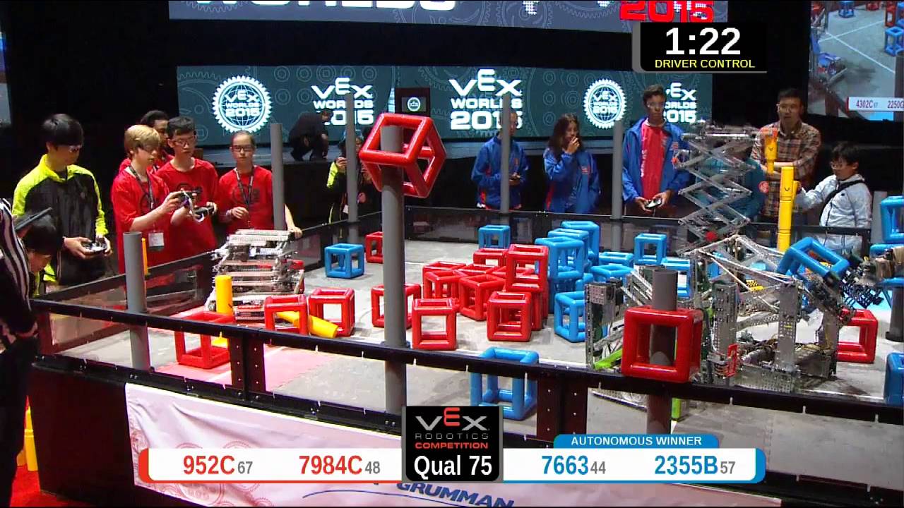 2015 VRC-MS Oppo Q75 -  (952C 7663) 29-Opportunity Div-VRC Middle School-VEX Worlds 2015