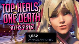 Unbreakable Defense: Mercy Gameplay - Overwatch 2