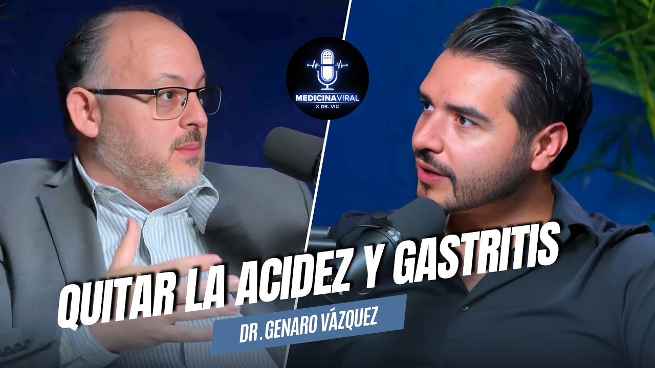 ⚠️ELIMINA el reflujo Gástrico ASÍ | “Gastritis” | Dr. Genaro Vázquez
