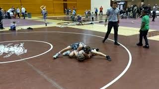Noah match 3 @ Maple Heights MLK duals 1/21/19 - won