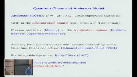 Recent development of random matrix theory - Horng-Tzer Yau