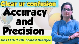 Accuracy and precision /error /unit & measurement class 11th /jee mains/neet@DivvyShreePhysics1727