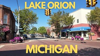 A Walk Around Lake Orion | Lake Orion, Michigan WALKING TOUR