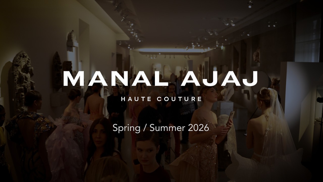 MANAL AJAJ.  Spring / Summer 2026, Paris Musée Guimet