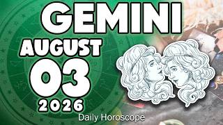 𝐆𝐞𝐦𝐢𝐧𝐢 ♊ 💸A GREAT OPPORTUNITY FOR ABUNDANCE🤑💲 Horoscope for today AUGUST 3 2026🔮 #horoscope #zodiac