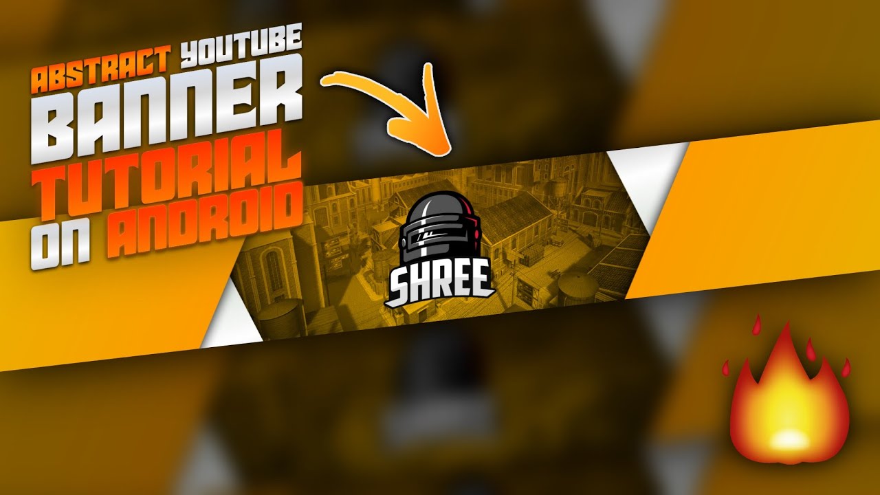 Create Abstract YouTube Banner On Android🔥 || PS Touch || Shree Designs
