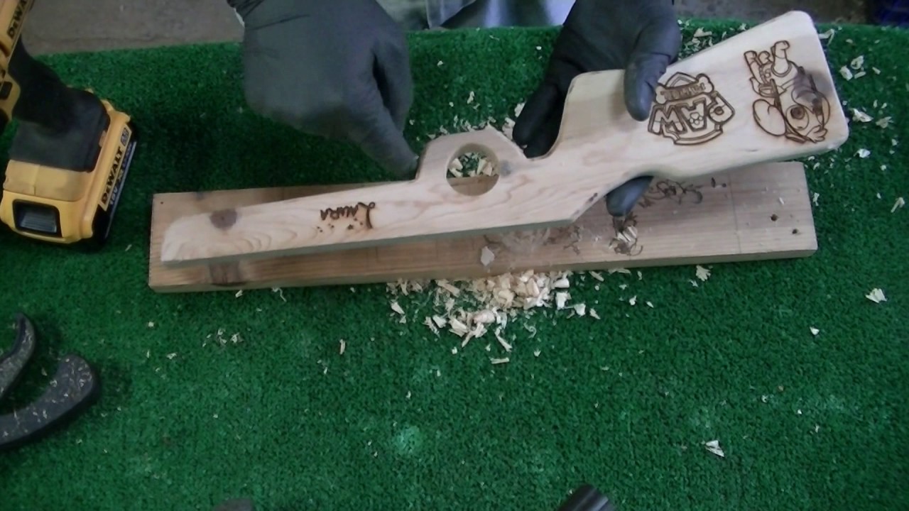 Plausible arrepentirse si Como hacer escopeta de madera , How to make wooden gun - YouTube