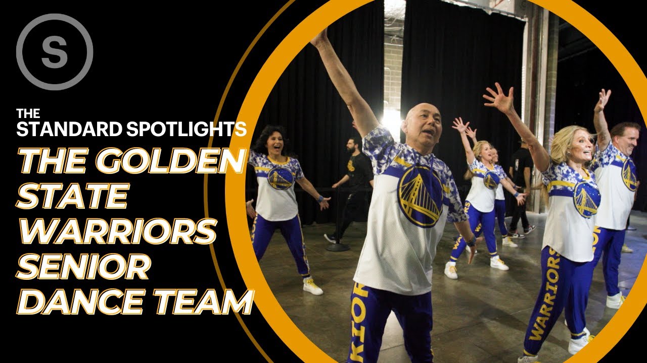 The Golden State Warriors' senior dance squad wows the NBA halftime crowd :  NPR