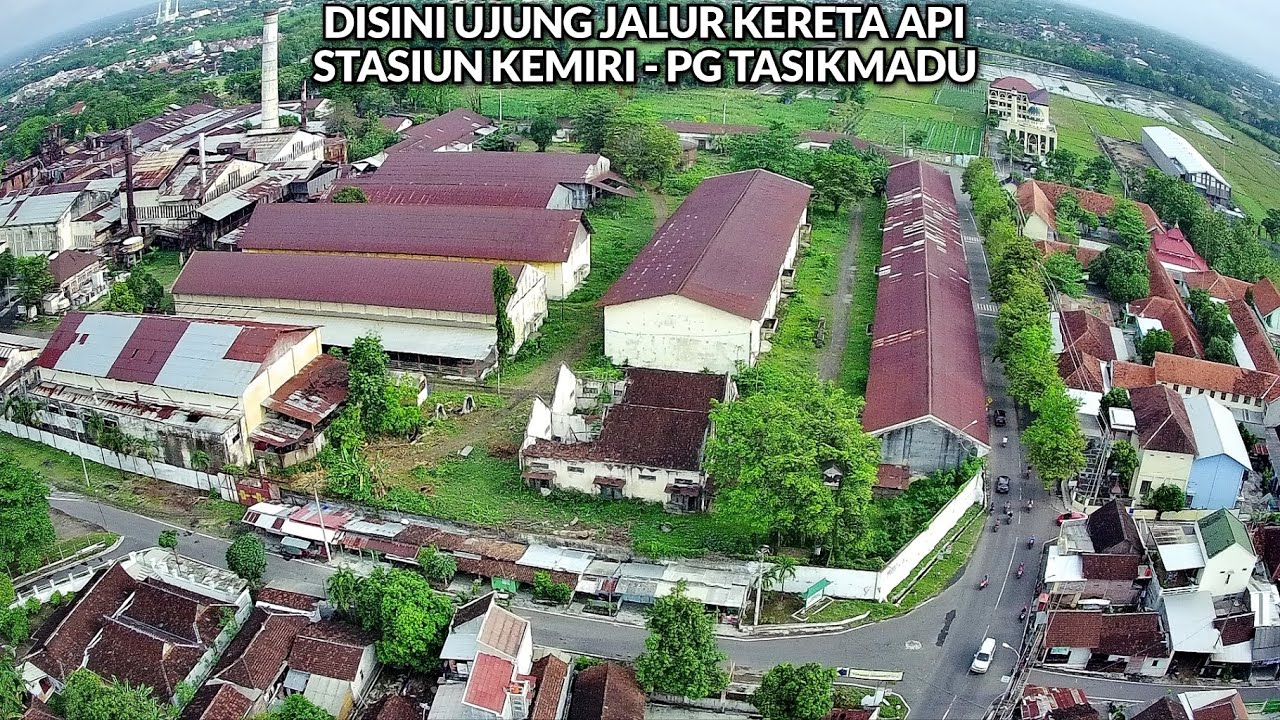 TIDAK BERBEKAS TAPI NAMPAK ! UJUNG JALUR KERETA API STASIUN KEMIRI - PG TASIKMADU