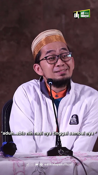 Filosofi Sambal - Ustadz Adi Hidayat #shorts