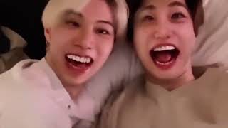 Sunshine Twins are back Stray Kids Han and Felix. 😂❤️