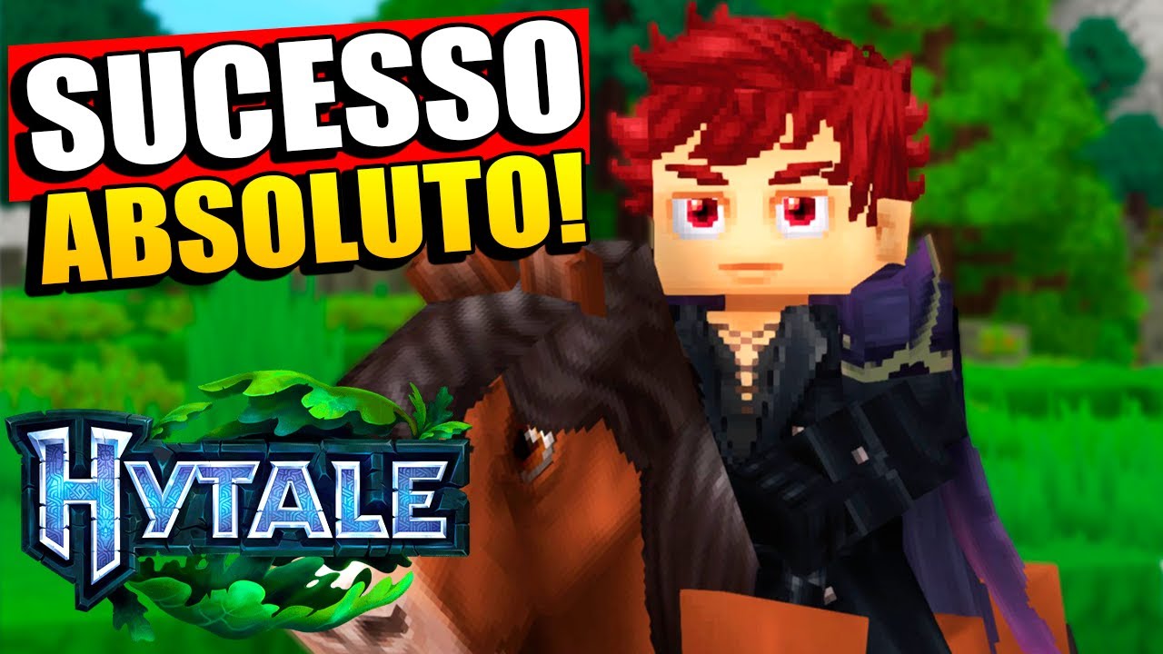 1 MILHÃO DE JOGADORES SÃO ESPERADOS NO LANÇAMENTO DO HYTALE! SEGUNDO O CRIADOR