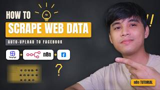 How to Scrape Web Data/ IMAGES & Auto-Upload to FACEBOOK with n8n