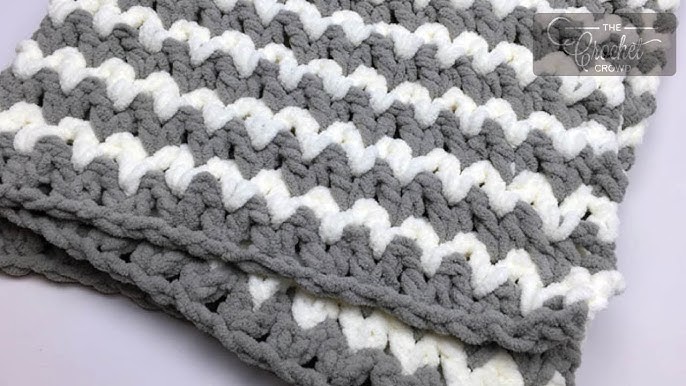 Bernat Simple Crochet Baby Blanket Pattern