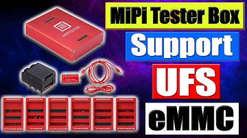 MiPi Tester Box Support UFS & eMMC Chip Programmer Intended for Reading / Writing / Repairing Data