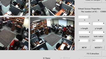 3D virtual sensors based collision detection
