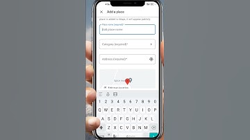map par apna address kaise dale