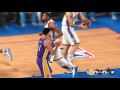 NBA 2K16 Los Angeles Lakers Vs Oklahoma City Thunder 