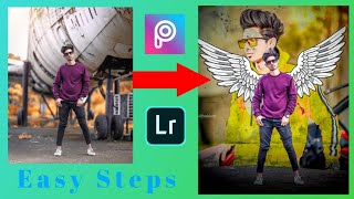 Visual Wings Instagram Viral Photo Editing | Best Tutorial | PicsArt Editing screenshot 4
