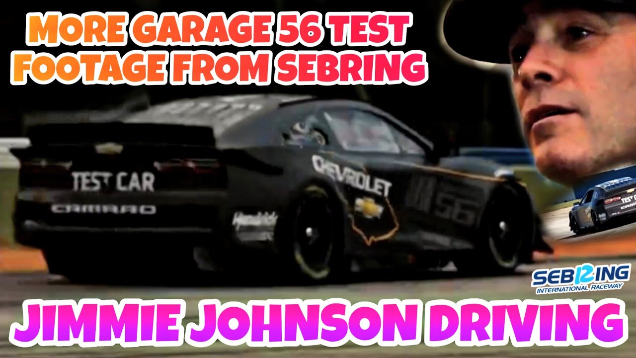 More Garage 56 Testing Footage at Sebring International Raceway with Jimmie Johnson