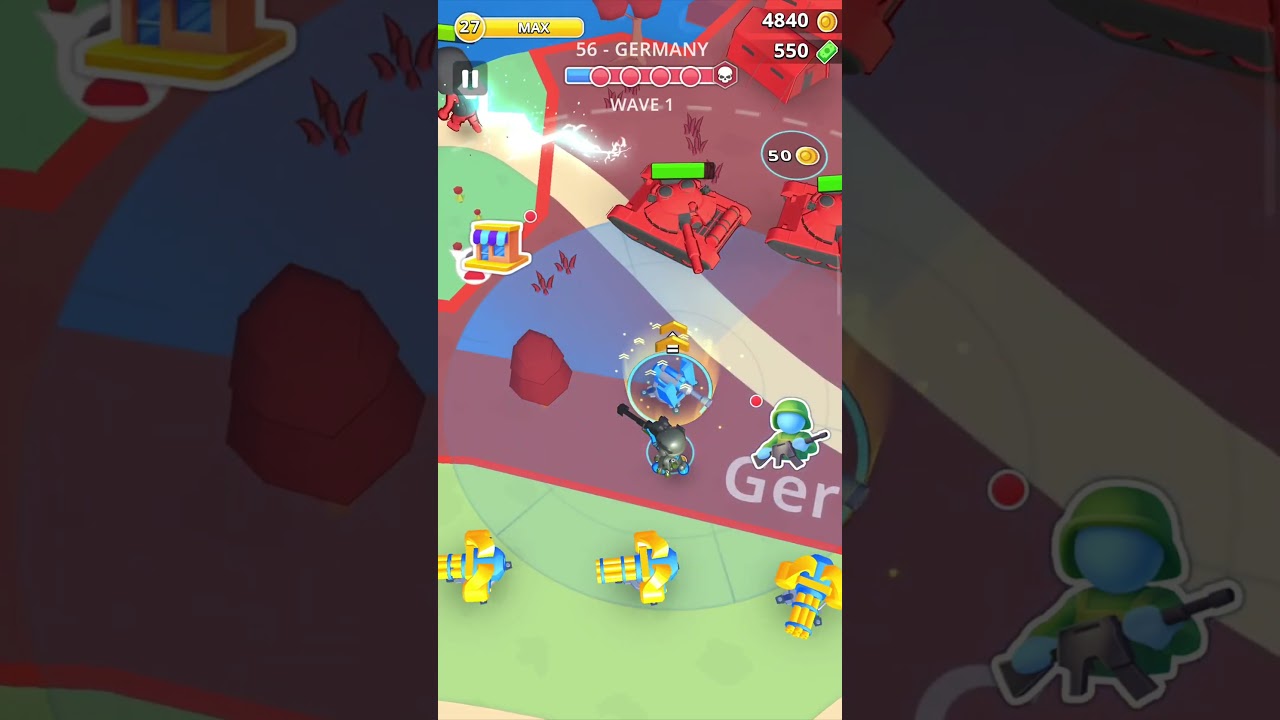 Fight For America: Country War - Germany (Level 56 Wave 1)