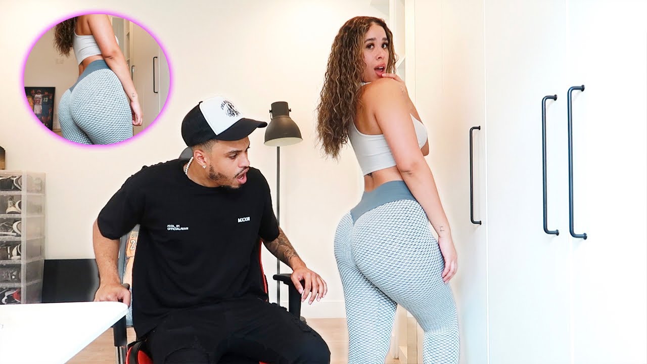 Wearing FAMOUS TIKOK BUTT-LIFTING LEGGINGS To See If My Boyfriend Notices...