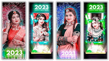 Happy New Year 2023 Video Editing Alight Motion | Happy New Year Video Editing Alight Motion 2023