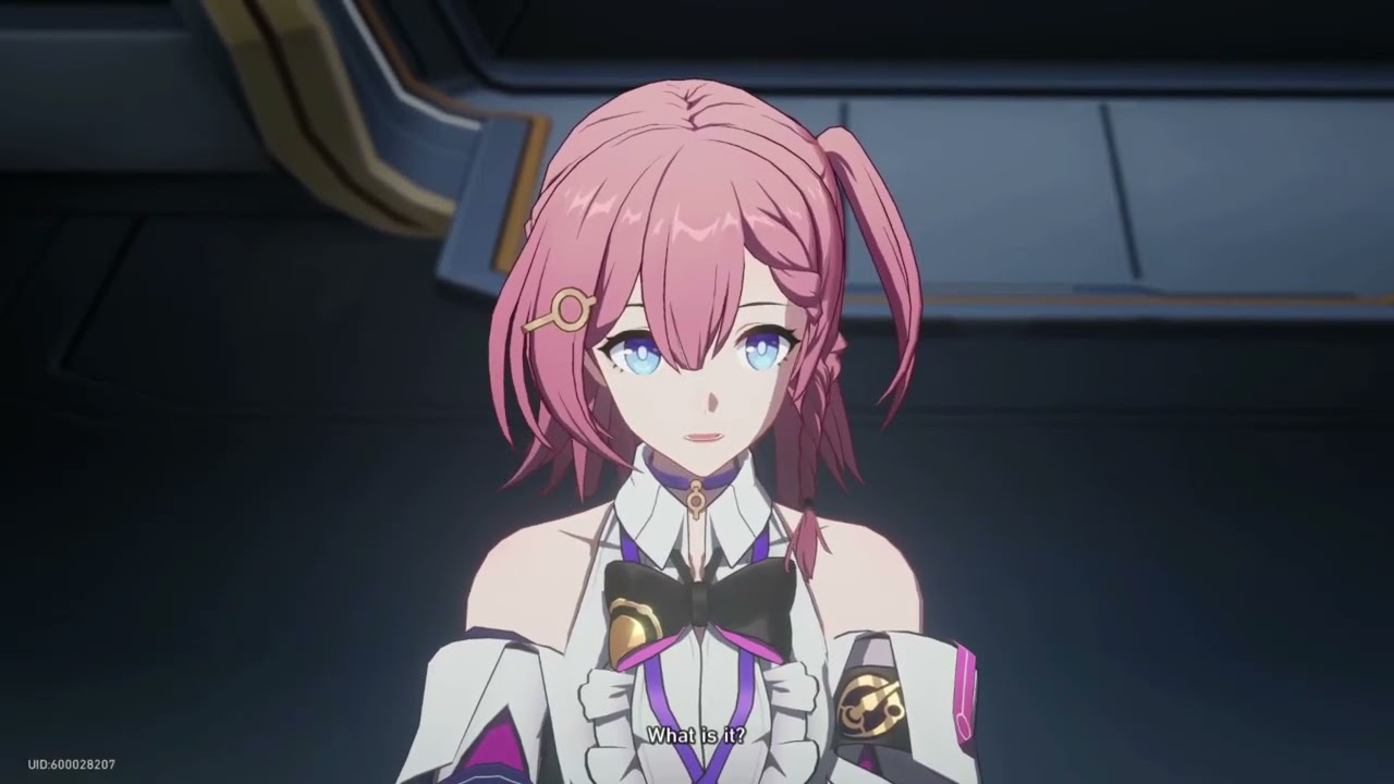 Asta on fire - animated cutscene