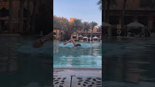 Molly Mae Hague Still In Dubai. Swimming Time .