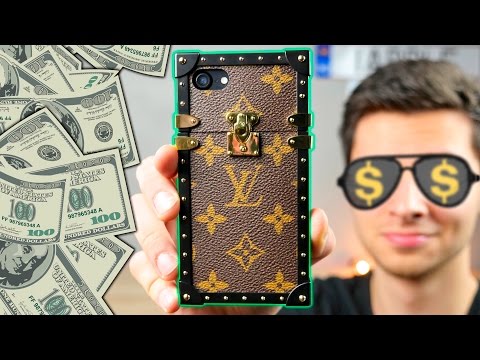 LOUIS VUITTON Eye-Trunk Monogram Eclipse IPhone 7 Plus Case