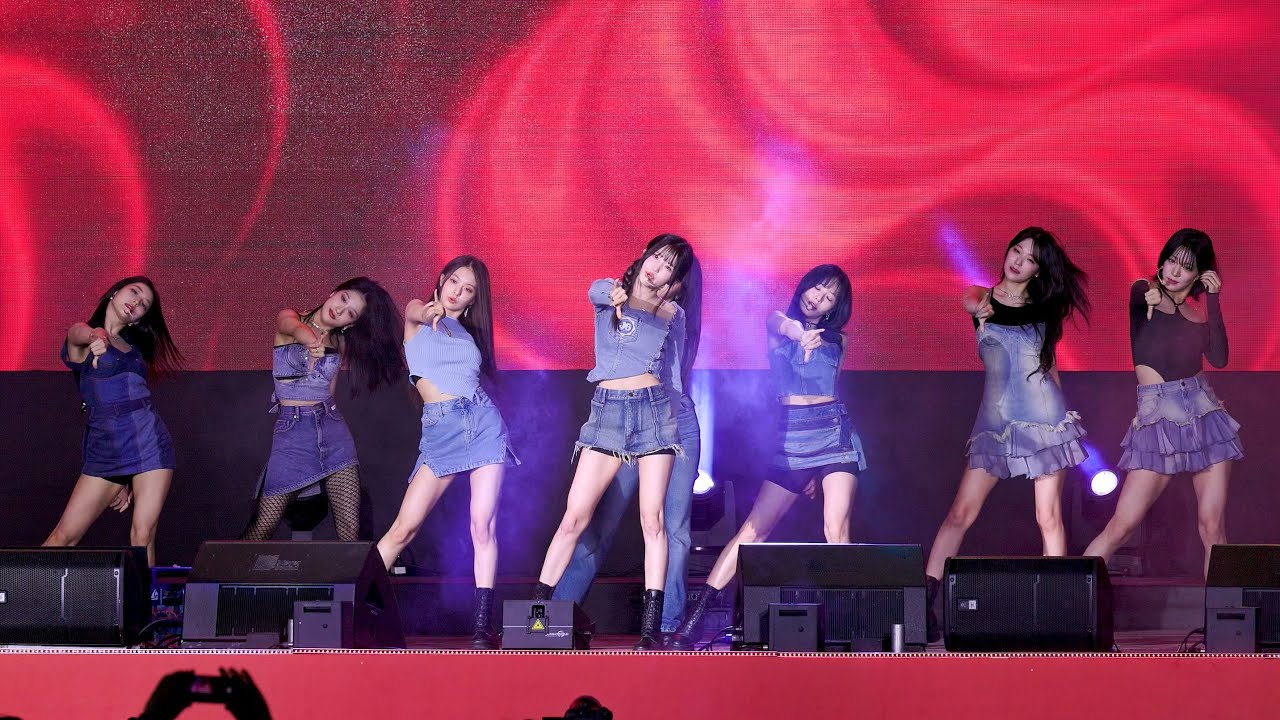 230812 프로미스나인 fromis9 Full ver '#menow + Stay This Way + DM + WE GO' 4K 60P 직캠 @대전0시축제 by DaftTaengk