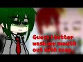 Guess I better wash my mouth out with soap// Mha// Au// Gacha club