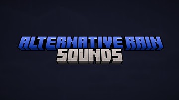 New Minecraft Rain Sounds! - Resource Pack