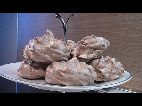 Видео рецепт Безе с какао