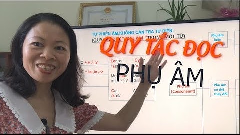 Phát Âm Tiếng Anh- Quy Tắc Đọc” Phụ Âm “ Trong 1 Từ!