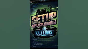 Setting Up Metasploitable on Kali Linux! #shorts #shortvideo