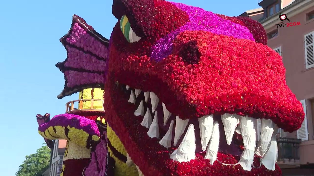 Défilé de jour du Corso Fleuri 2025 à Sélestat