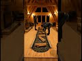 Building an Epoxy River Through a Cabin Floor #epoxy #satisfying #constructiontimelapse #shorts