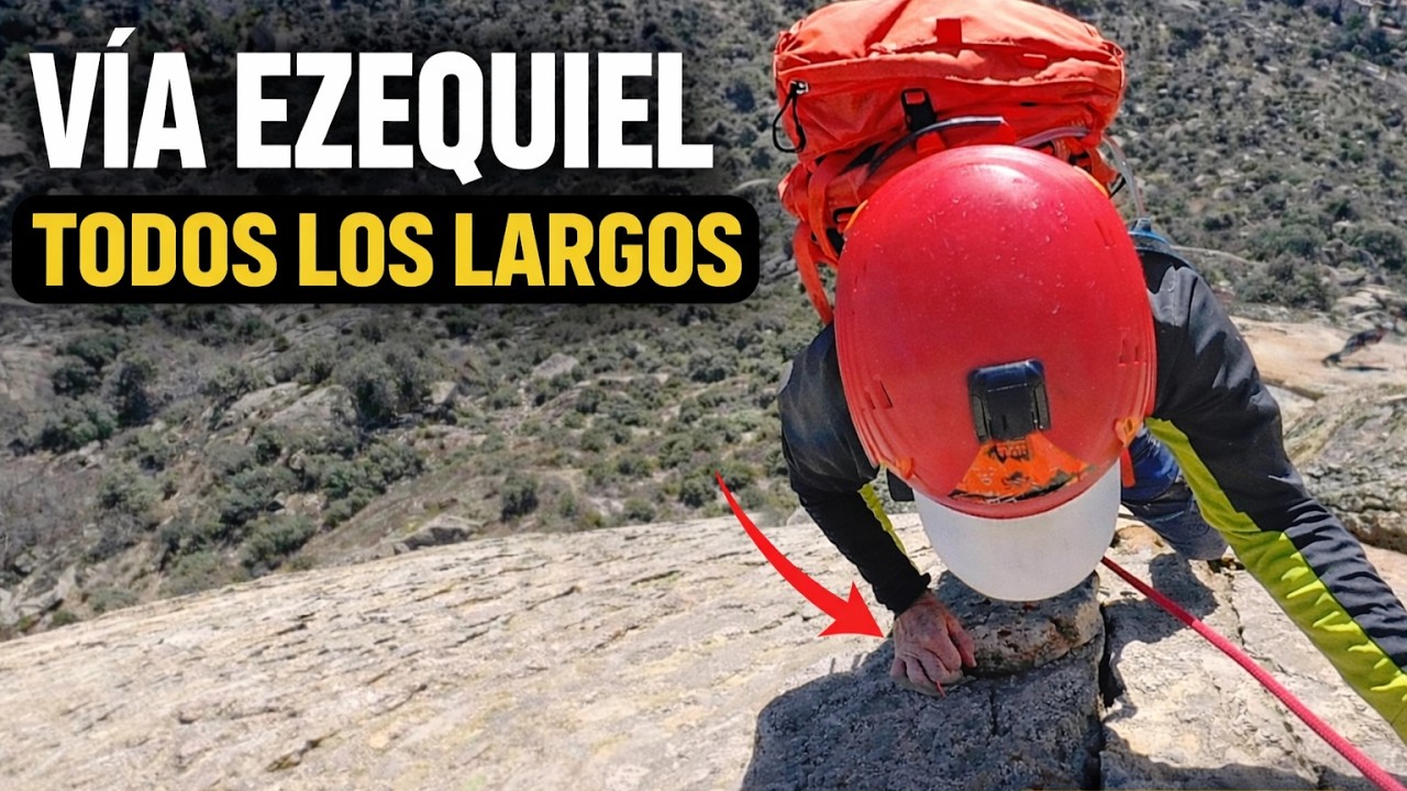 Vía Ezequiel por la fisura 🧗🧗🧗Clásica entre las  clásicas de la Cabrera