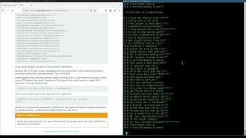 Cryptopals Guided Tour - 19 - Break fixed-nonce CTR mode using substitutions