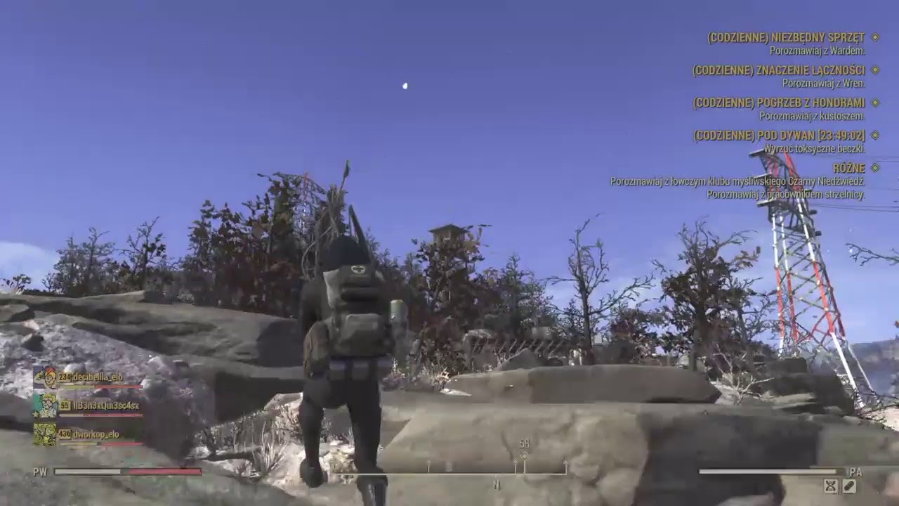 Fallout 76 Wastelanders LIVE #23 | PS4 |na luzie | 