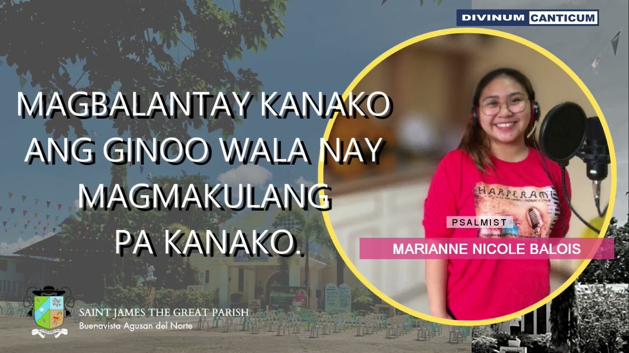 MAGBALANTAY KANAKO ANG GINOO WALA NAY MAGMAKULANG PA KANAKO