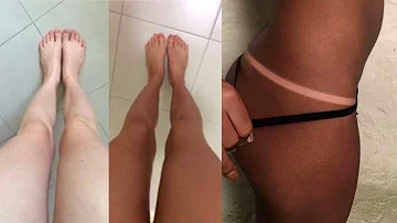 O que fazer para ter a pele bronzeada?