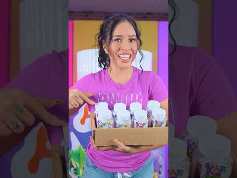 Regalé mis botellas de gomitas Karmas multivitaminicas!!