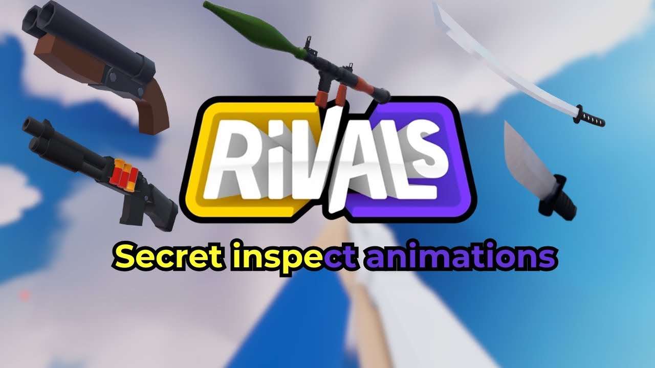 Secret Rivals Weapons Secret Inspect Animations In Rivals - YouTube
