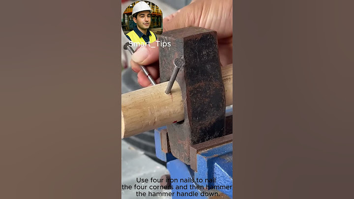 Fix a Loose Hammer Handle – Make It Rock Solid!