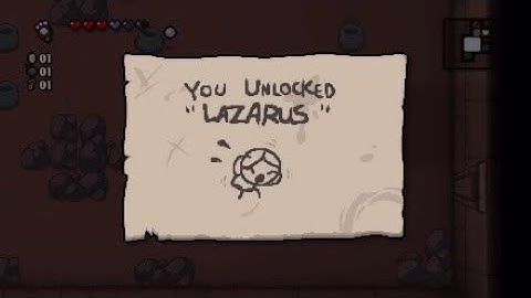 The Binding of Isaac. Unlocking Lazarus