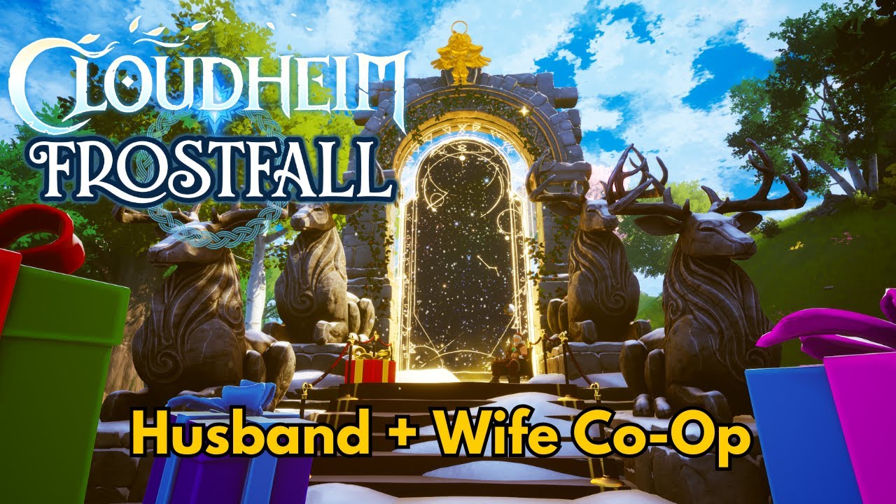 Frostfall  Madness!🎄 Elite Bosses, Presents & Legendary Weapons in Cloudheim 🗡️ w/ 